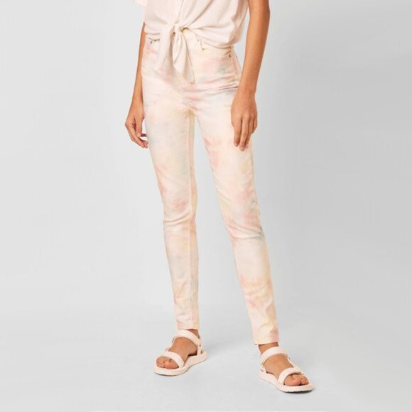 NWT French Connection tie dye print skinny jeans - Picture 3 of 8